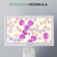 Mikroskop ODM301 Pro, ideální pro dospělé studenty. Digitální biologický mikroskop 1200X, 7" obrazovka, bezdrátový pro výukové l